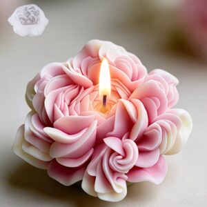 moule en silicone rosé-ref:DM12-(8.5/8.5cm)